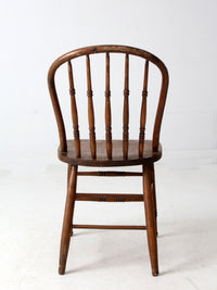 antique Windsor bow back chair