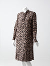 vintage 80's Pierre Cardin silk dress