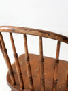 antique Windsor bow back chair