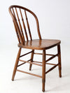 antique Windsor bow back chair