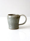 vintage studio pottery mug
