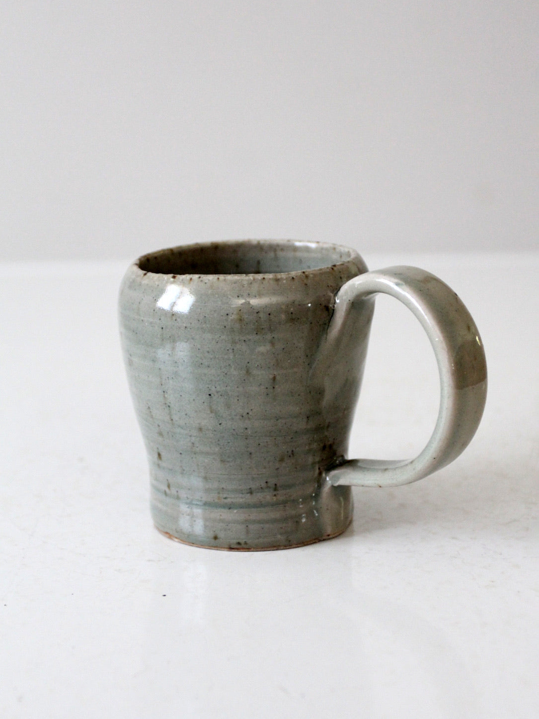 vintage studio pottery mug