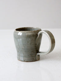 vintage studio pottery mug