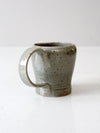 vintage studio pottery mug