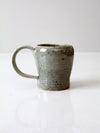 vintage studio pottery mug
