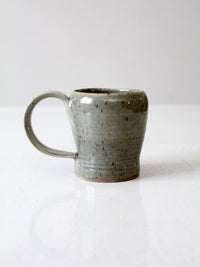vintage studio pottery mug