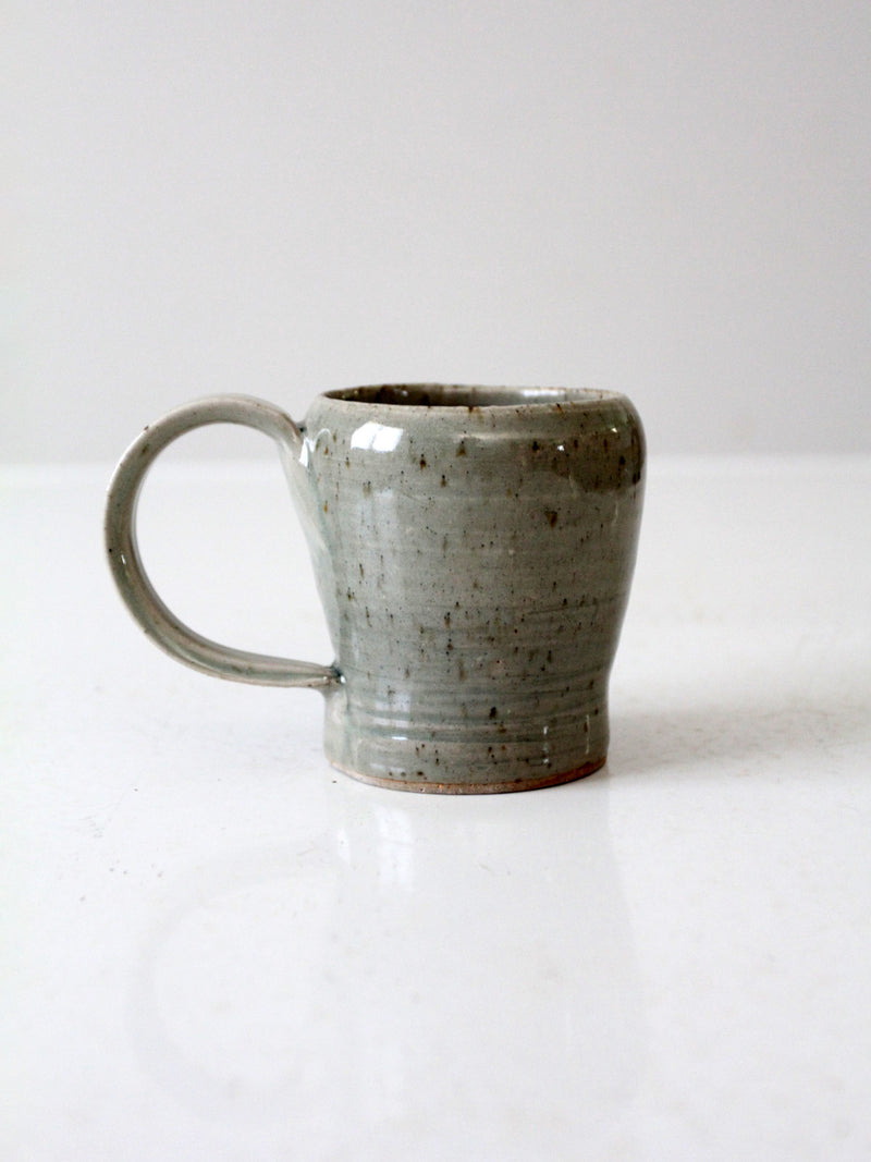 vintage studio pottery mug