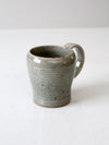 vintage studio pottery mug