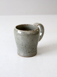 vintage studio pottery mug