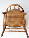 antique captain's chair