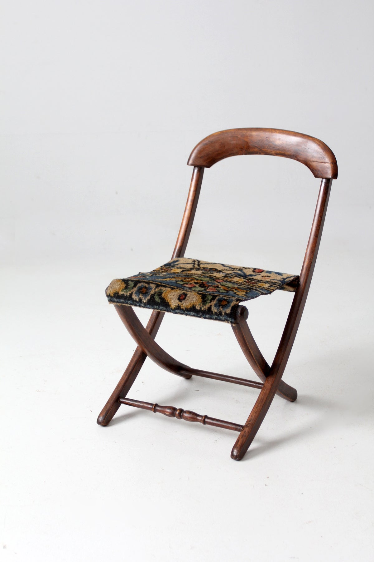 antique Civil War era folding chair