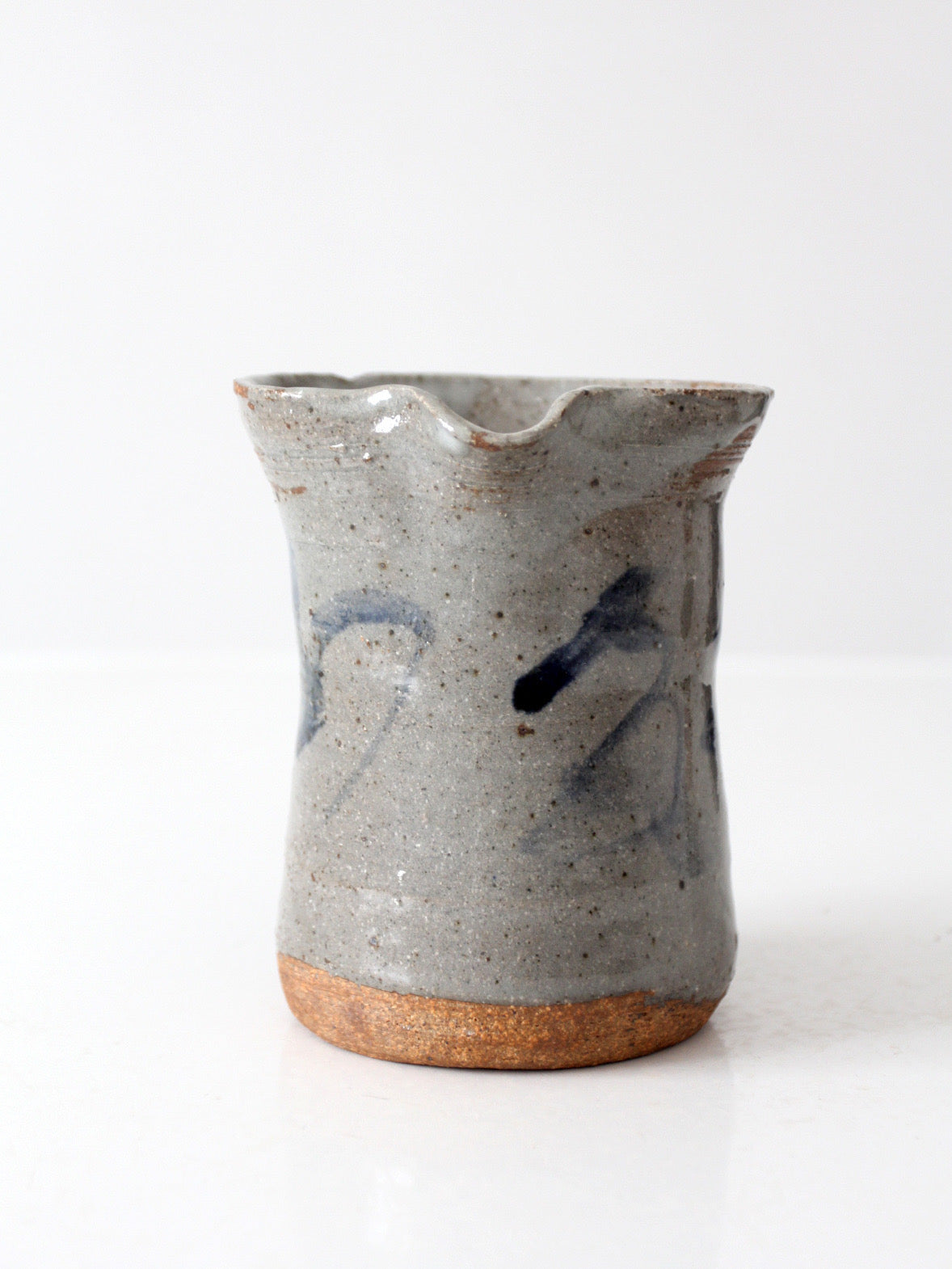 vintage handmade studio pottery pitcher