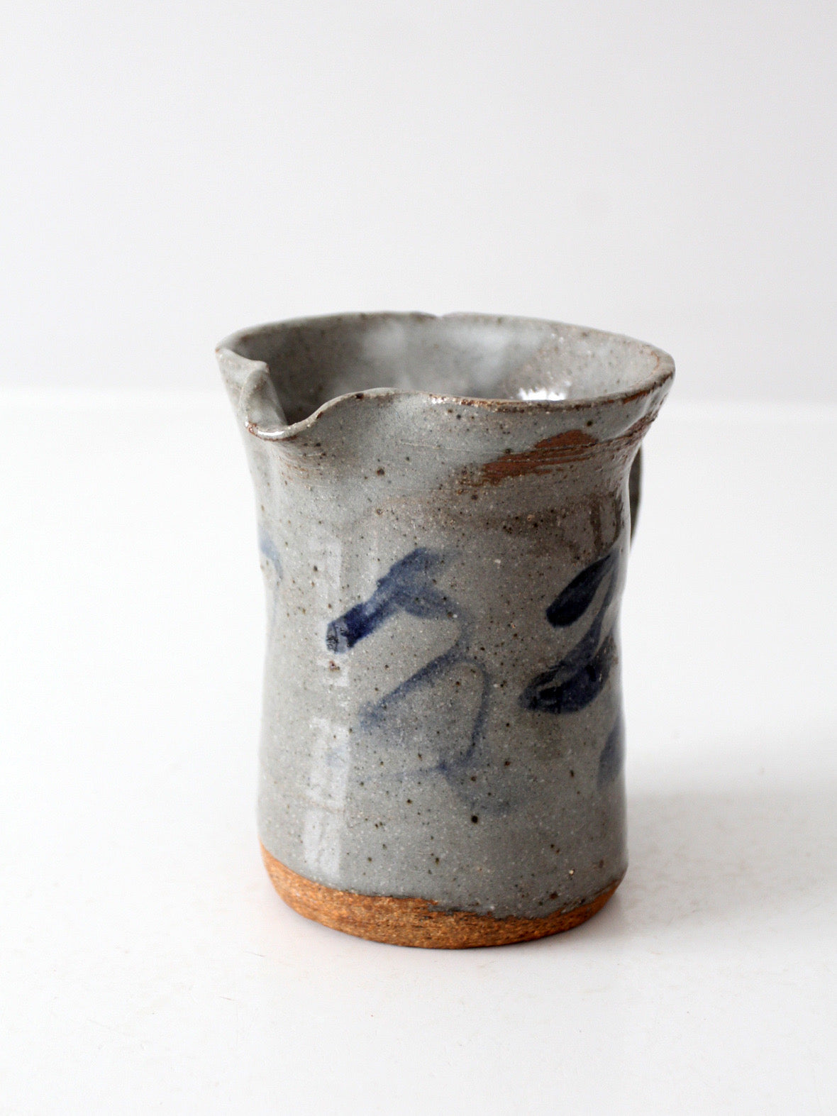 vintage handmade studio pottery pitcher