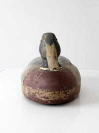 vintage mallard duck decoy by Decoys Unlimited