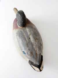 vintage mallard duck decoy by Decoys Unlimited