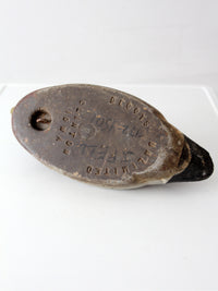vintage mallard duck decoy by Decoys Unlimited