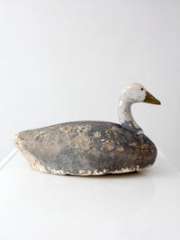 vintage swan folk art hunting decoy