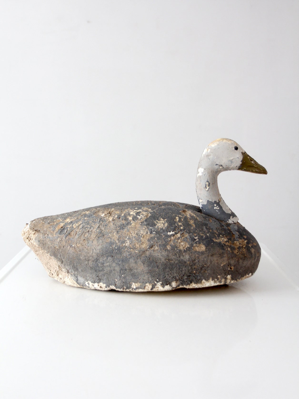 vintage swan folk art hunting decoy