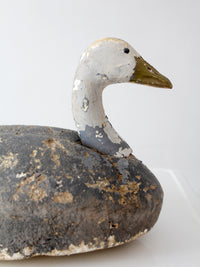 vintage swan folk art hunting decoy