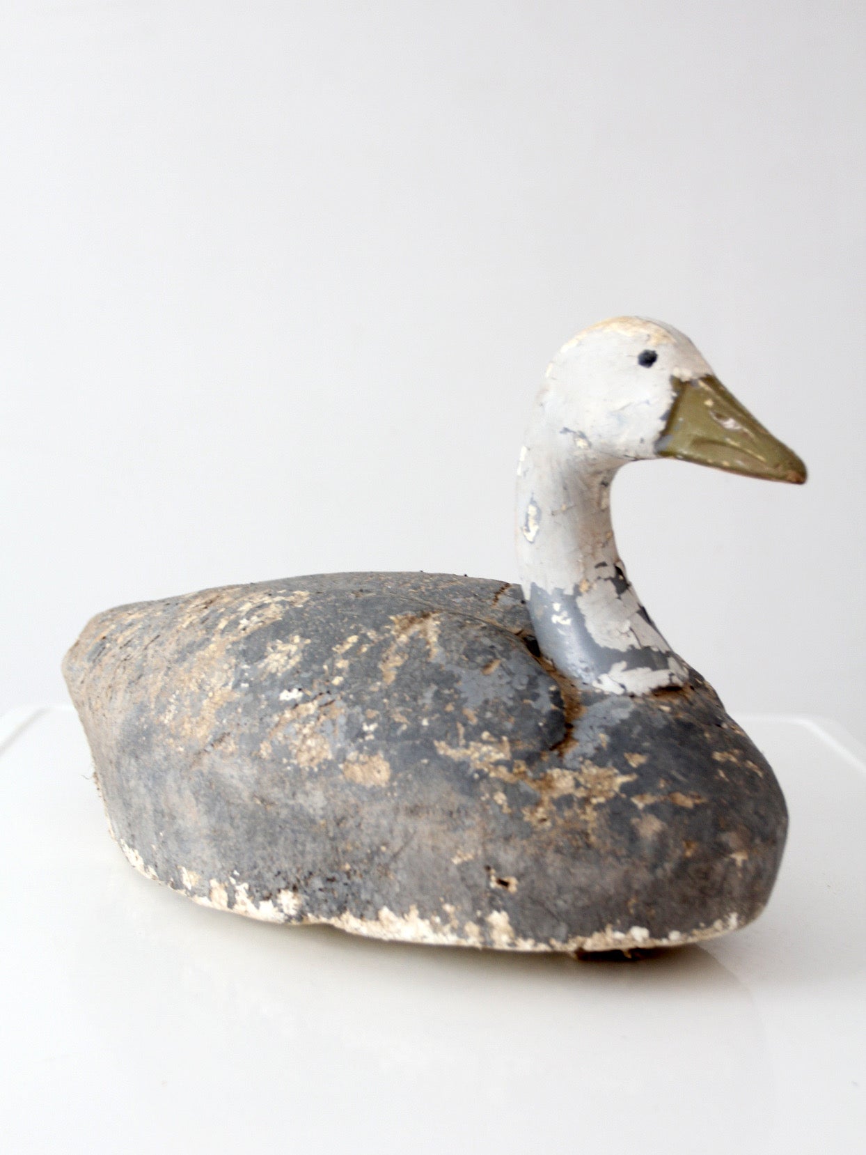 vintage swan folk art hunting decoy