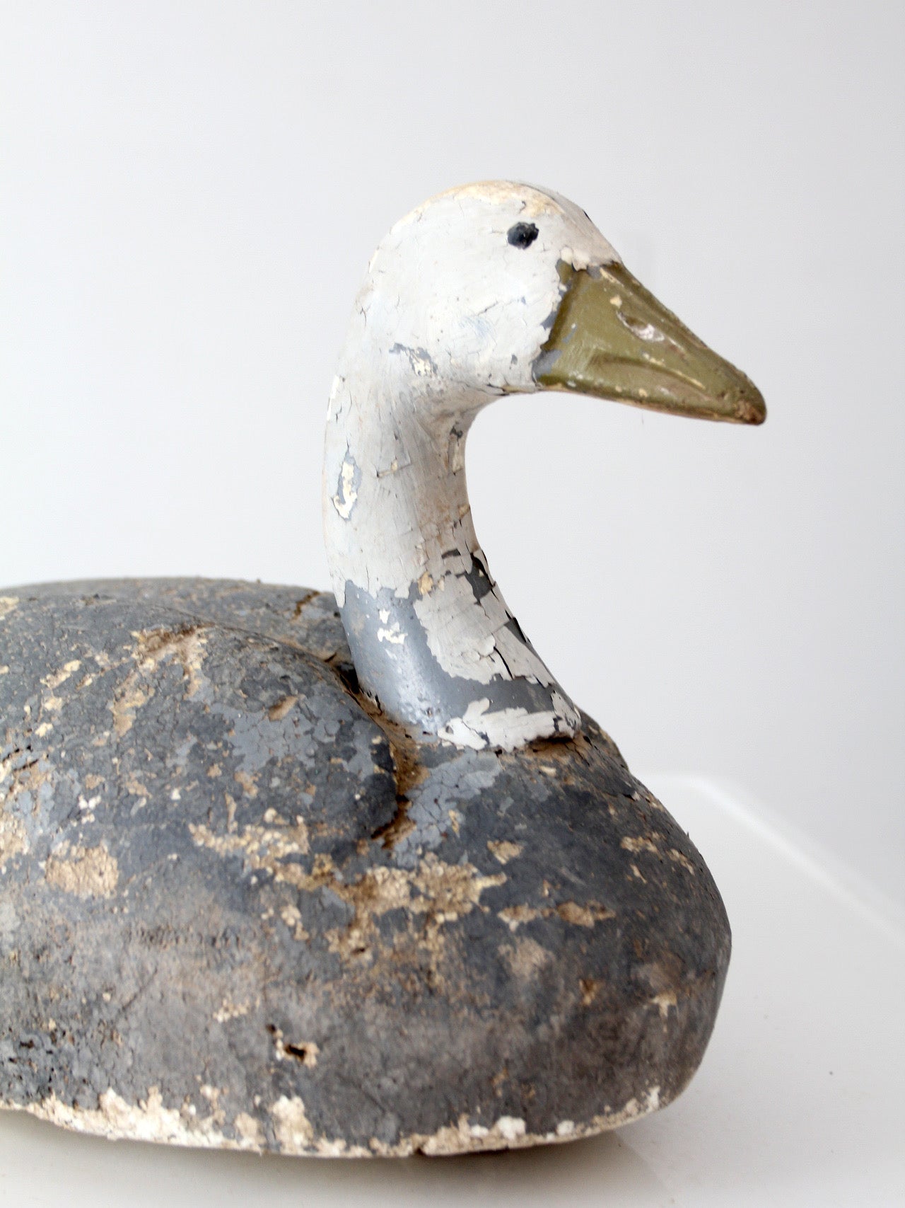 vintage swan folk art hunting decoy