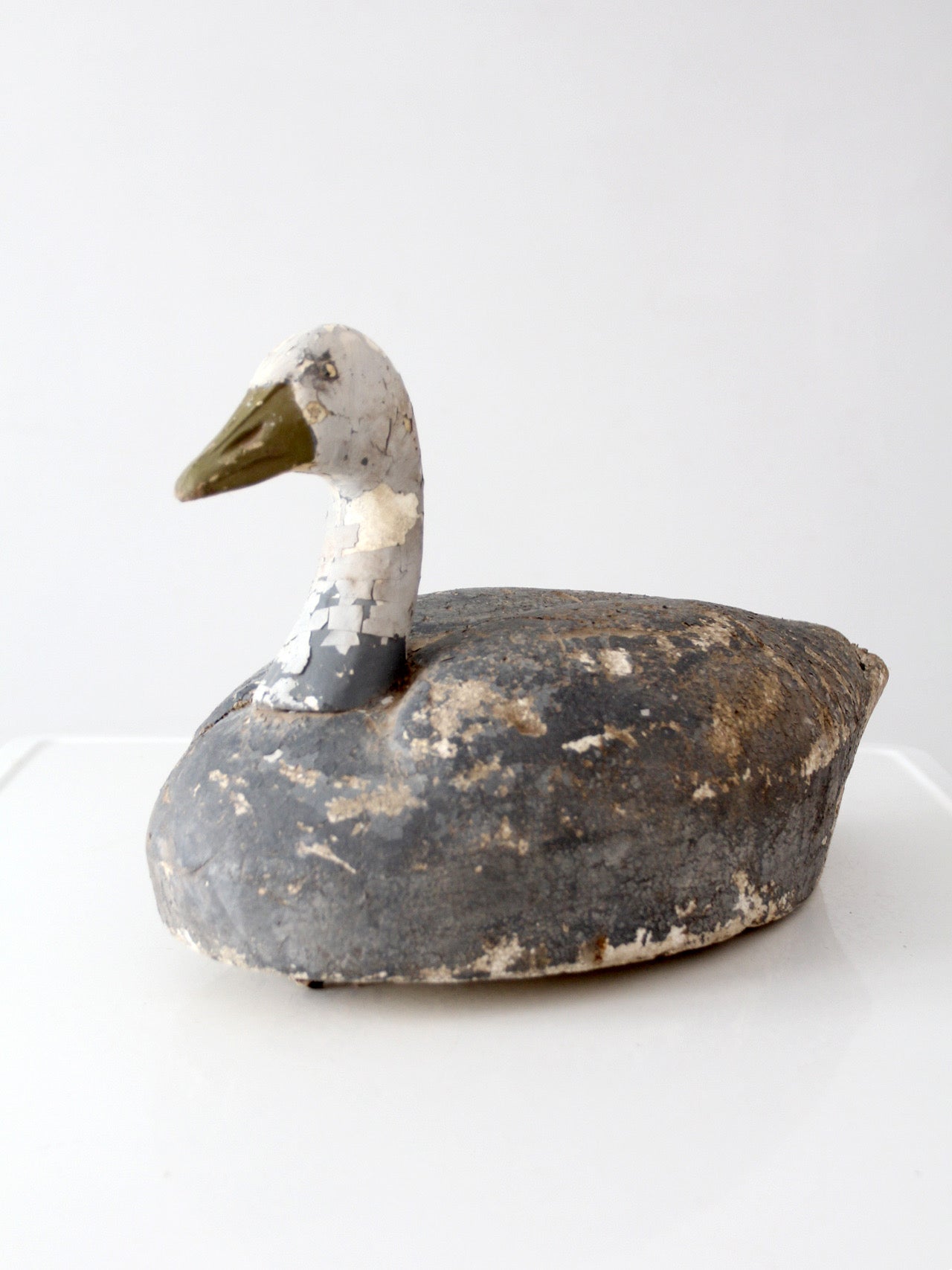 vintage swan folk art hunting decoy