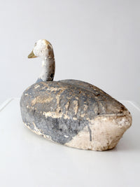 vintage swan folk art hunting decoy