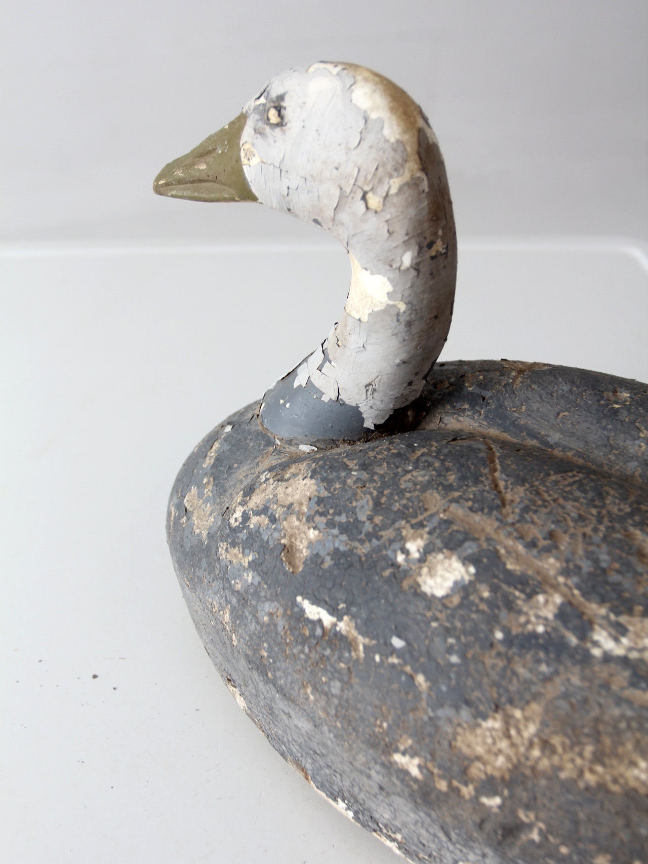 vintage swan folk art hunting decoy