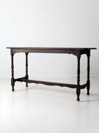 antique console table