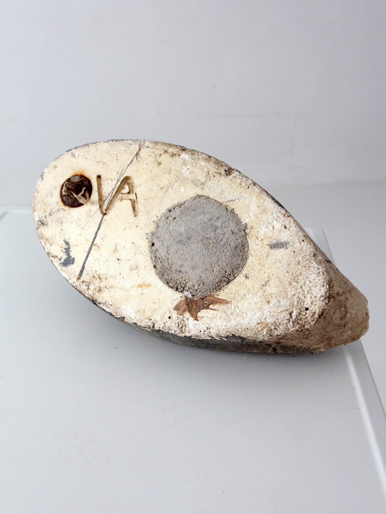 vintage swan folk art hunting decoy
