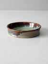 vintage studio pottery dish