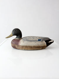 vintage mallard duck decoy by Decoys Unlimited