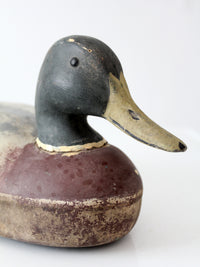 vintage mallard duck decoy by Decoys Unlimited