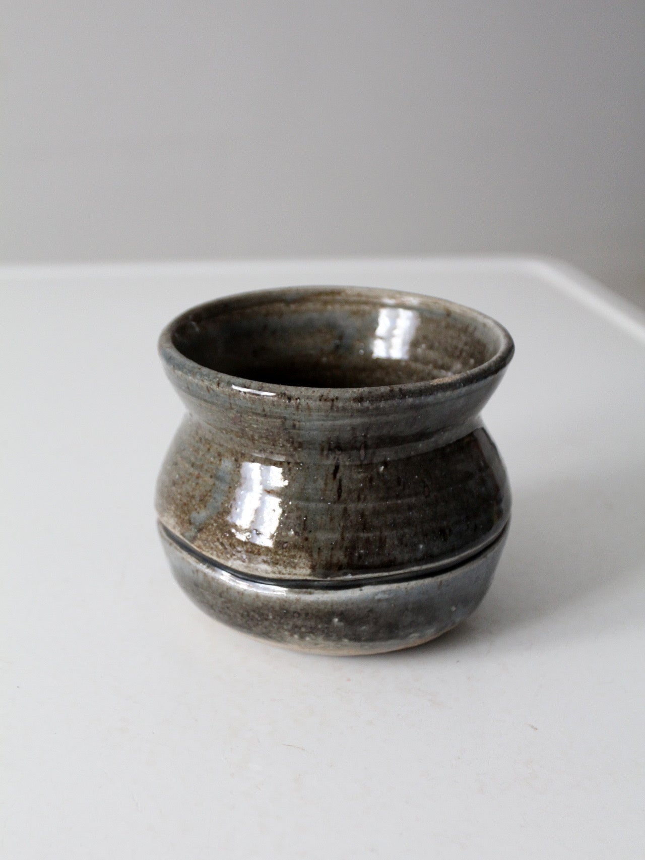 vintage studio pottery vase