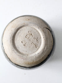 vintage studio pottery vase