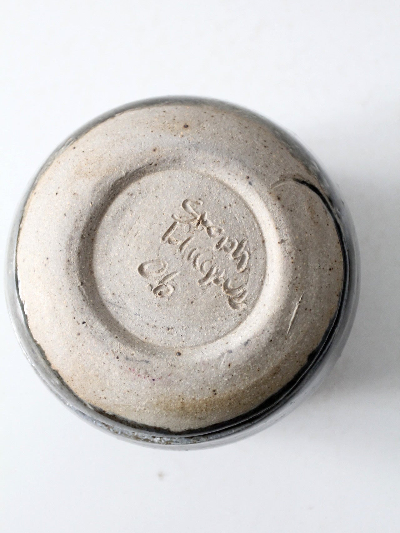 vintage studio pottery vase