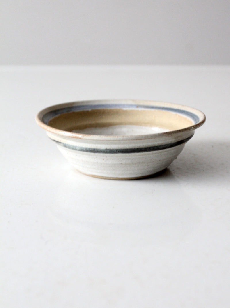 vintage studio pottery bowl
