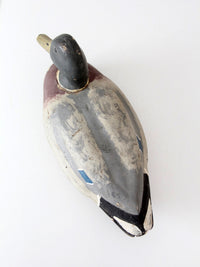 vintage mallard duck decoy by Decoys Unlimited