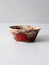 vintage studio pottery bowl