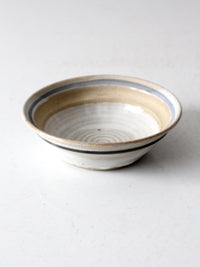 vintage studio pottery bowl