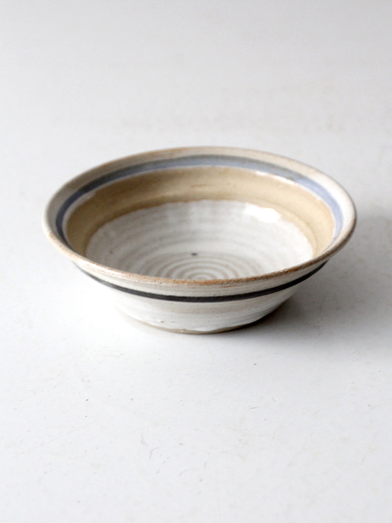 vintage studio pottery bowl