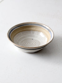 vintage studio pottery bowl