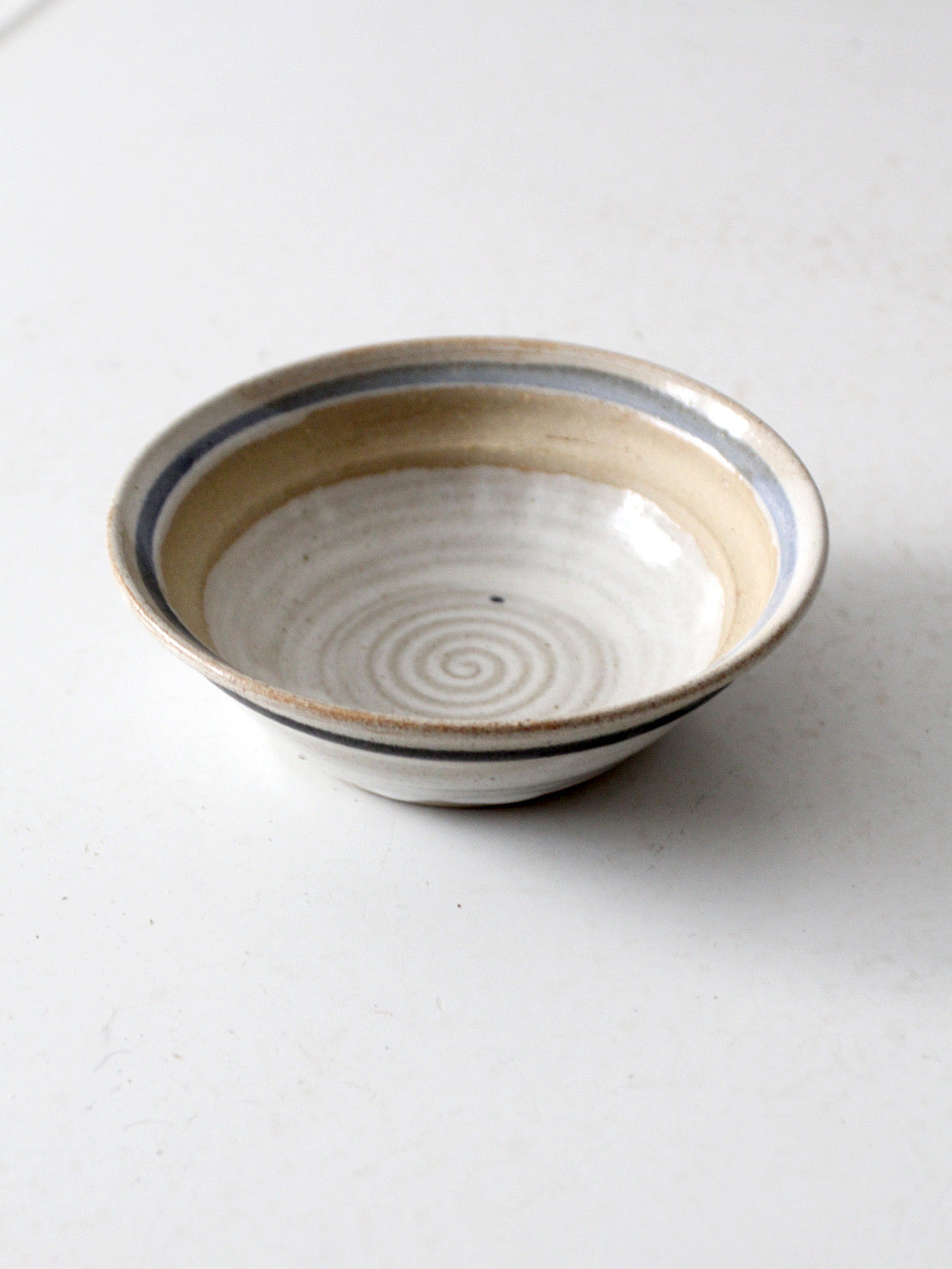 vintage studio pottery bowl