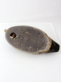 vintage mallard duck decoy by Decoys Unlimited