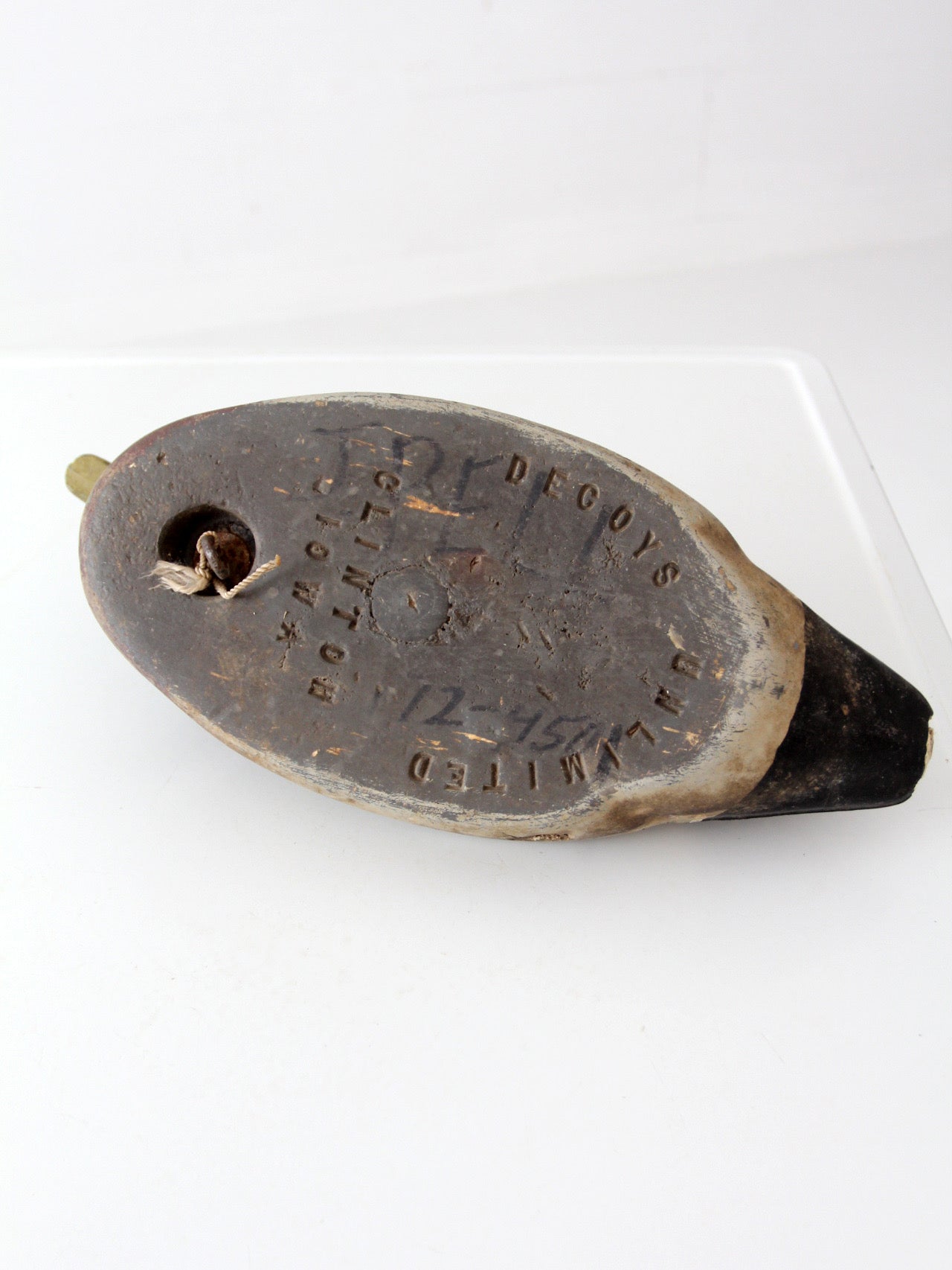 vintage mallard duck decoy by Decoys Unlimited