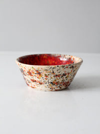 vintage studio pottery bowl