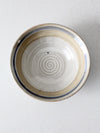 vintage studio pottery bowl
