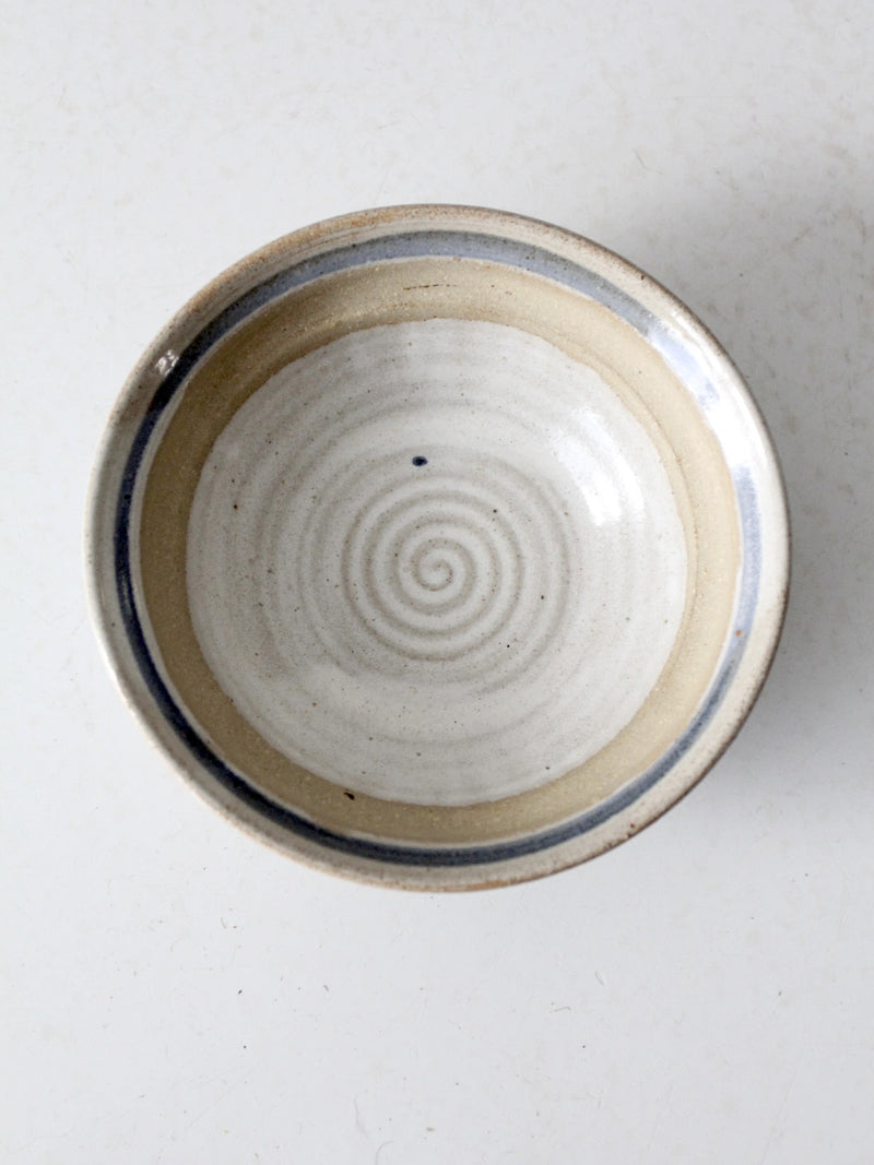 vintage studio pottery bowl