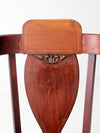 antique lion head claw foot chair