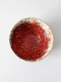vintage studio pottery bowl